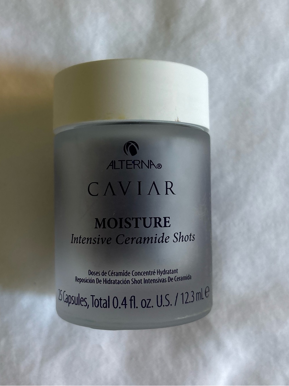 Alterna Caviar Moisture Intensive Ceramide Shots - White & Gray